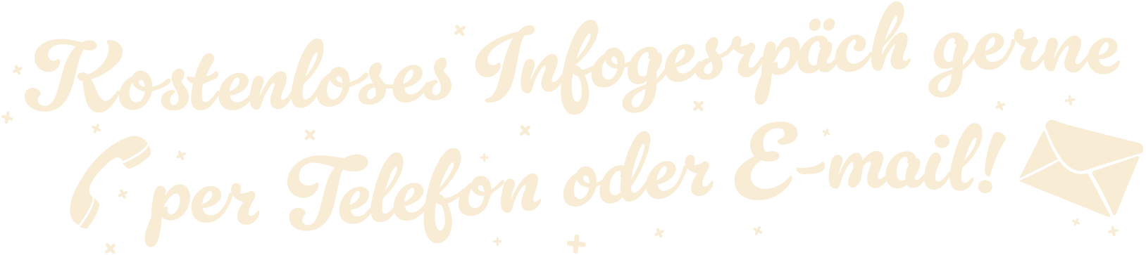 Kostenloses Infogespräch
